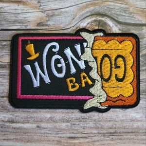 Charlie And The Chocolate Factory Willie Wonka Golden Ticket  Patch